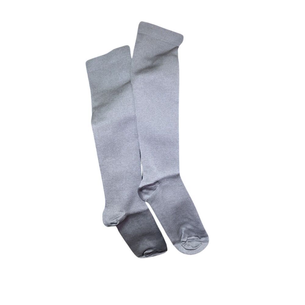 Gray Knee High Compression Socks Large/XLarge NWT
